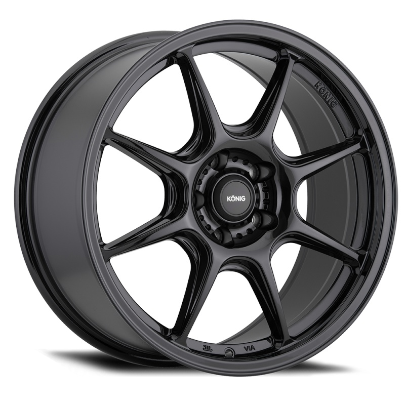 KONIG Lockout Wheel – 18×9.5 +22 | 5×114.3 | Gloss Black