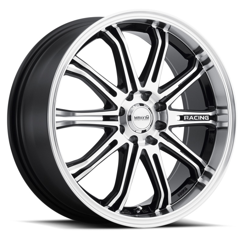 Maxxim Ferris 17×7 8×100/114.3 ET40 Black Machine Face