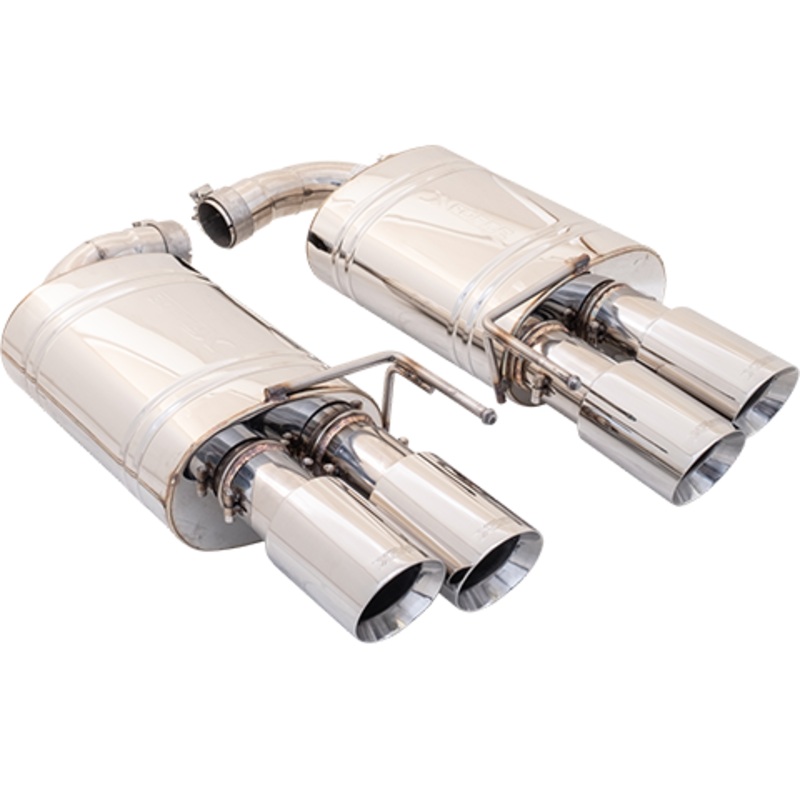 XForce FL Axle Back Exhaust | 2018-2021 Ford Mustang GT (ES-FM18-ABS)